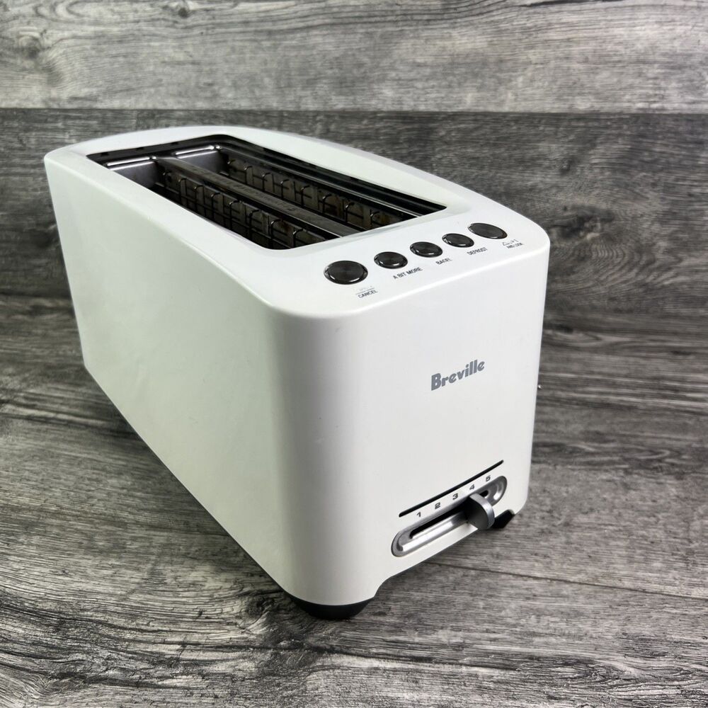 Breville BTA630XL the 'Lift and Look' Long Slot Toaster, White - Tested Works